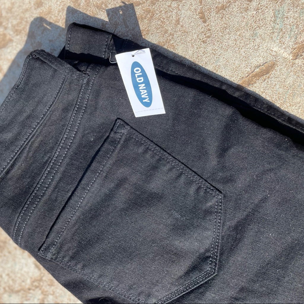 Nwt Old Navy Black Skinny Jeans /Mid Rise Sz10